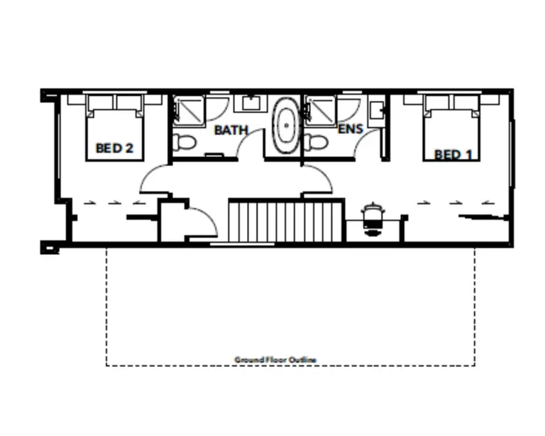 Karamu Top floor plan